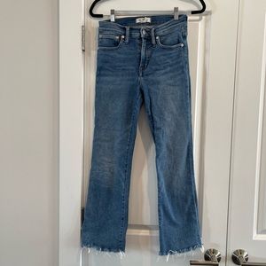 Madewell Cali Demi Boot Cut Jeans Size 26